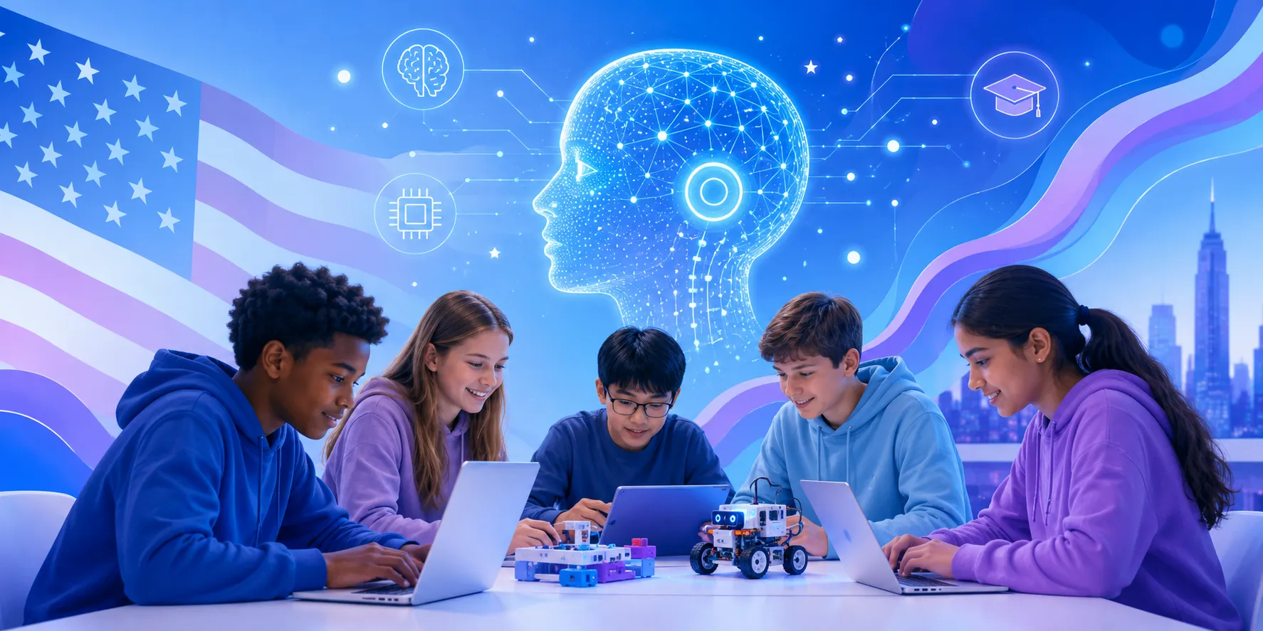 Advancing Artificial Intelligence Education for American Youth