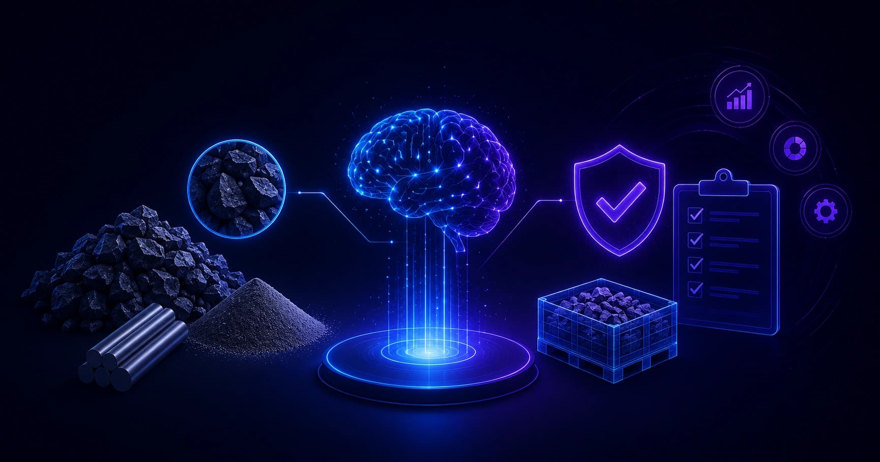 Artificial Intelligence Direct Materials Quality Management