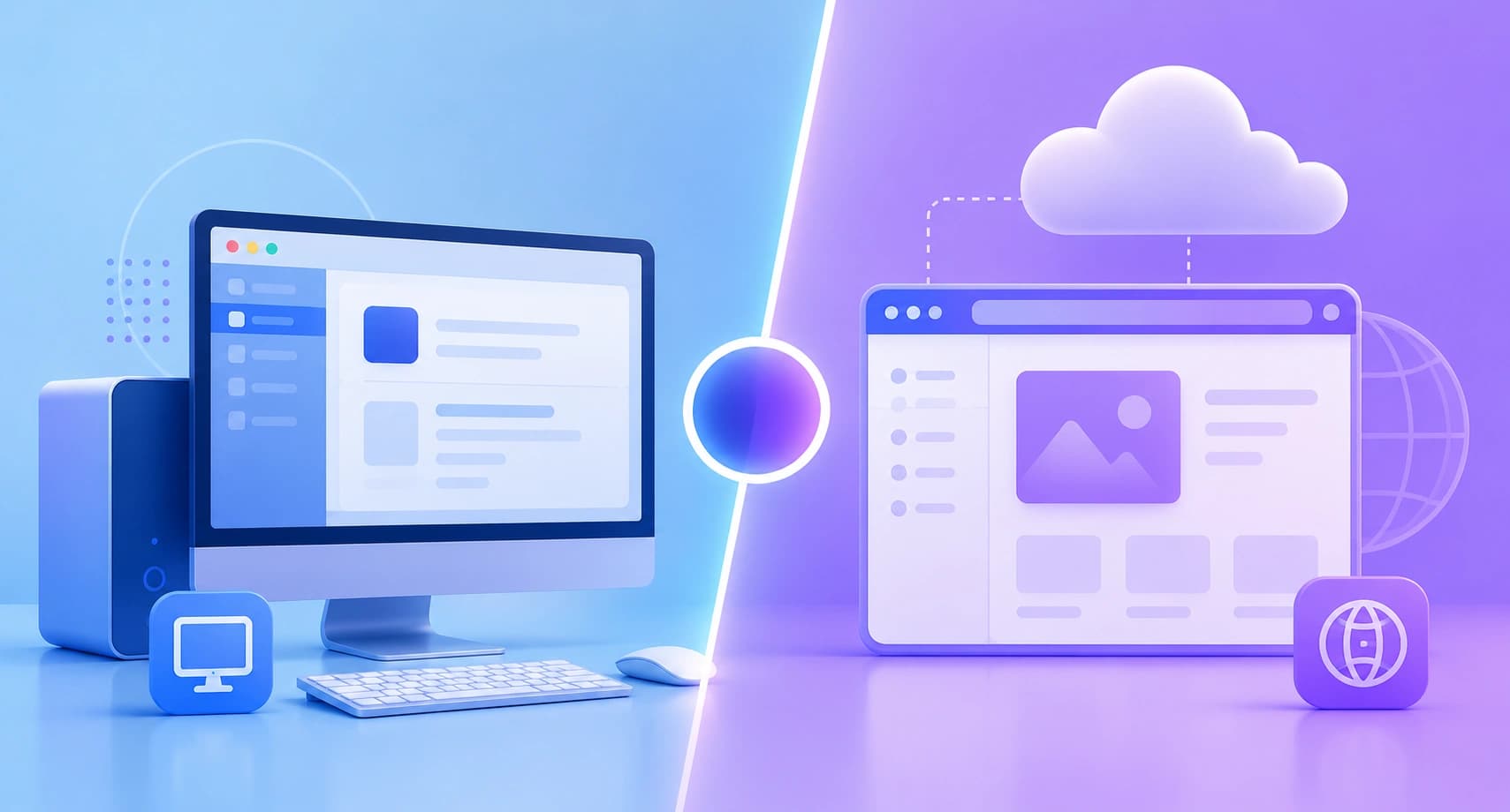 Desktop Application vs Web Application