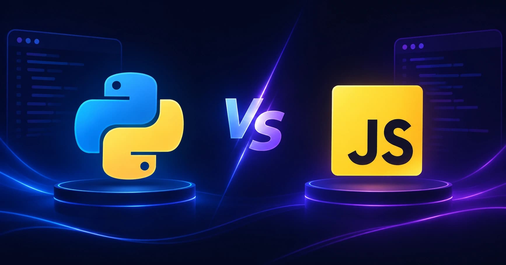Python vs JavaScript for Beginners 2026