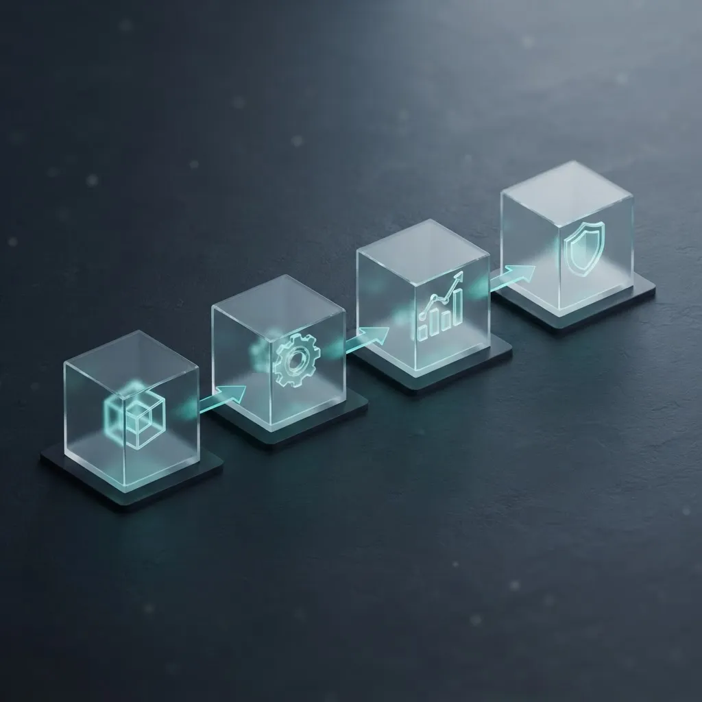 Neural network illustration representing artificial intelligence fundamentals