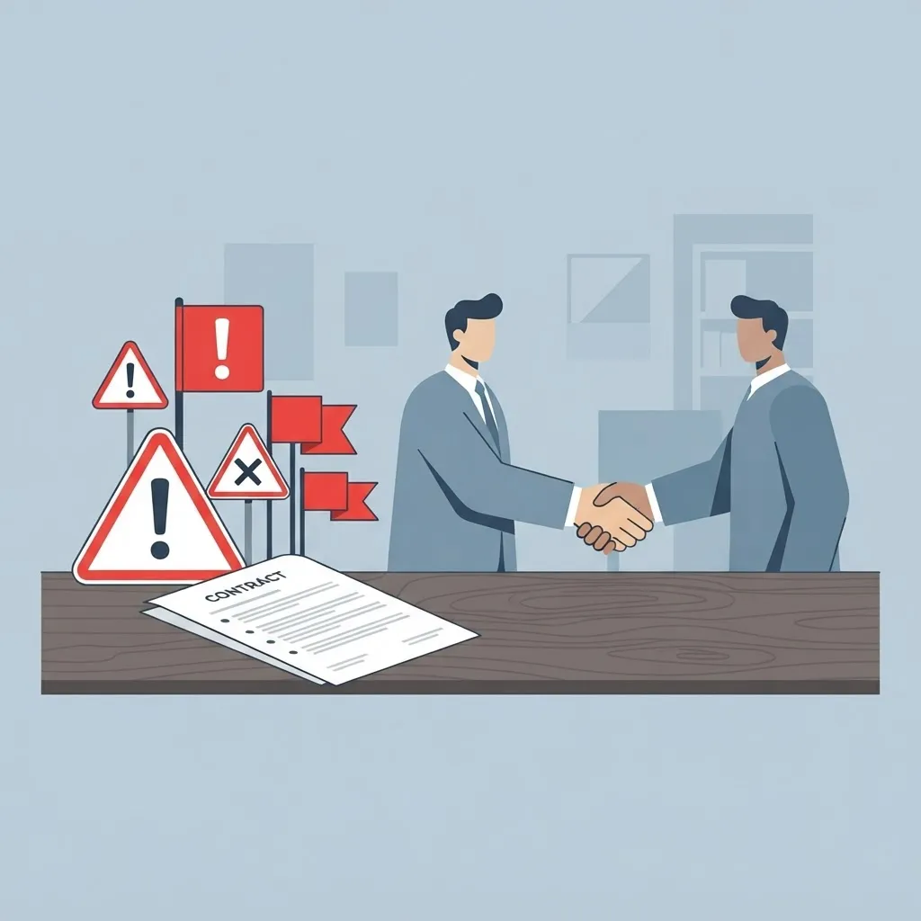 Warning signs and red flags when hiring an agency