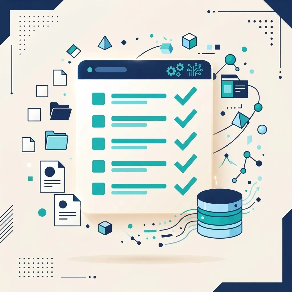 Business AI readiness checklist illustration