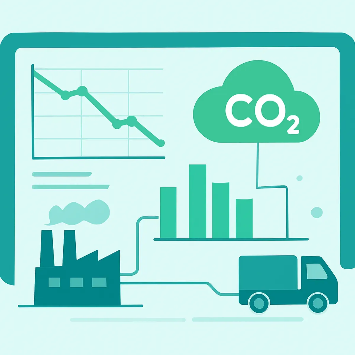 AI carbon footprint tracking dashboard