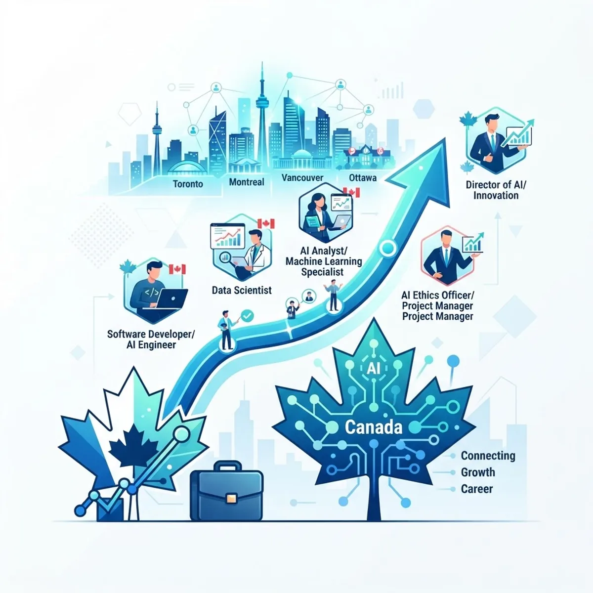 AI career opportunities and job growth in Canada