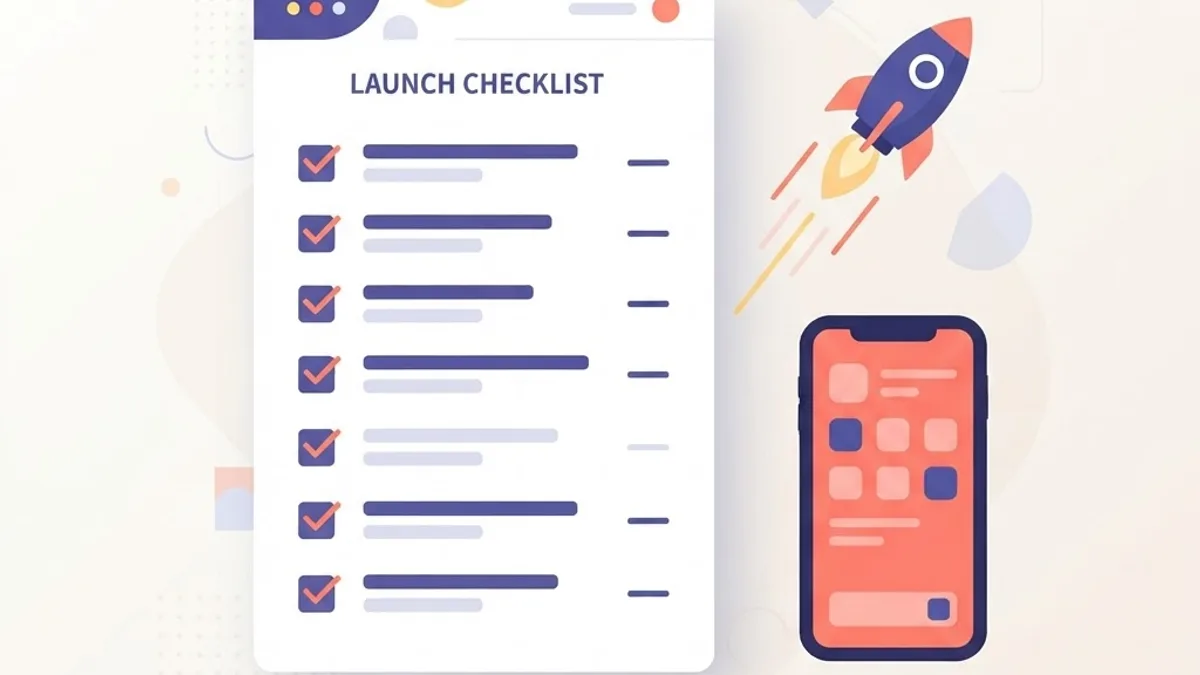 AI chatbot app launch checklist