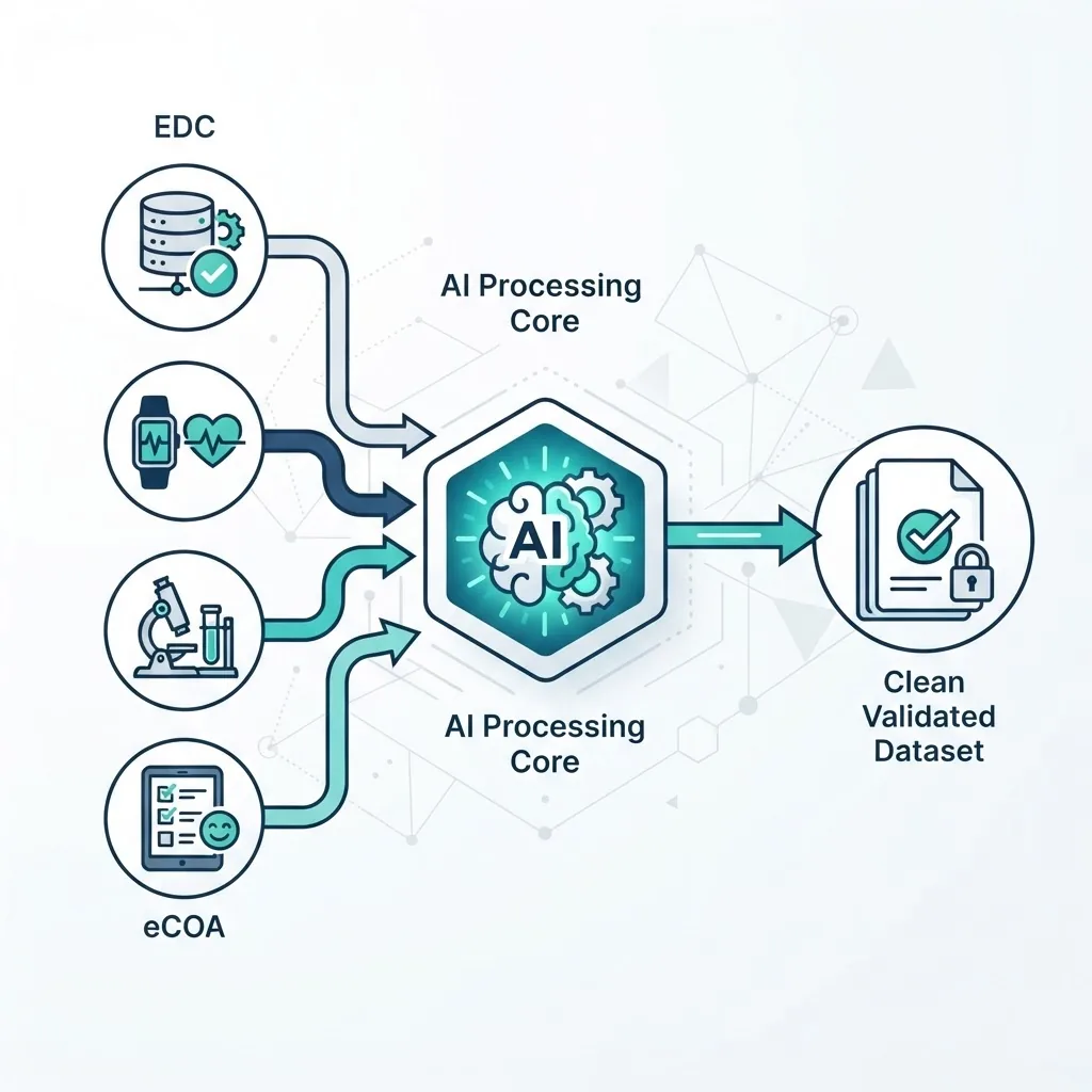 Overview of artificial intelligence in clinical data management