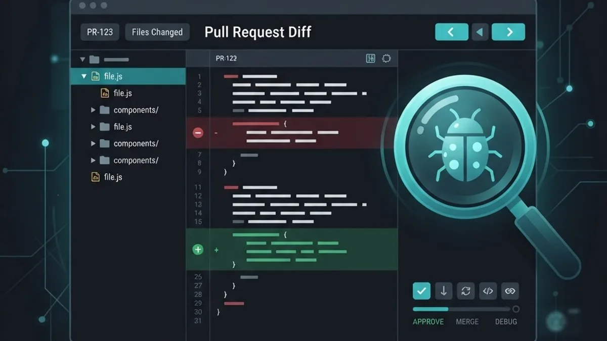 AI code review and debugging workflow