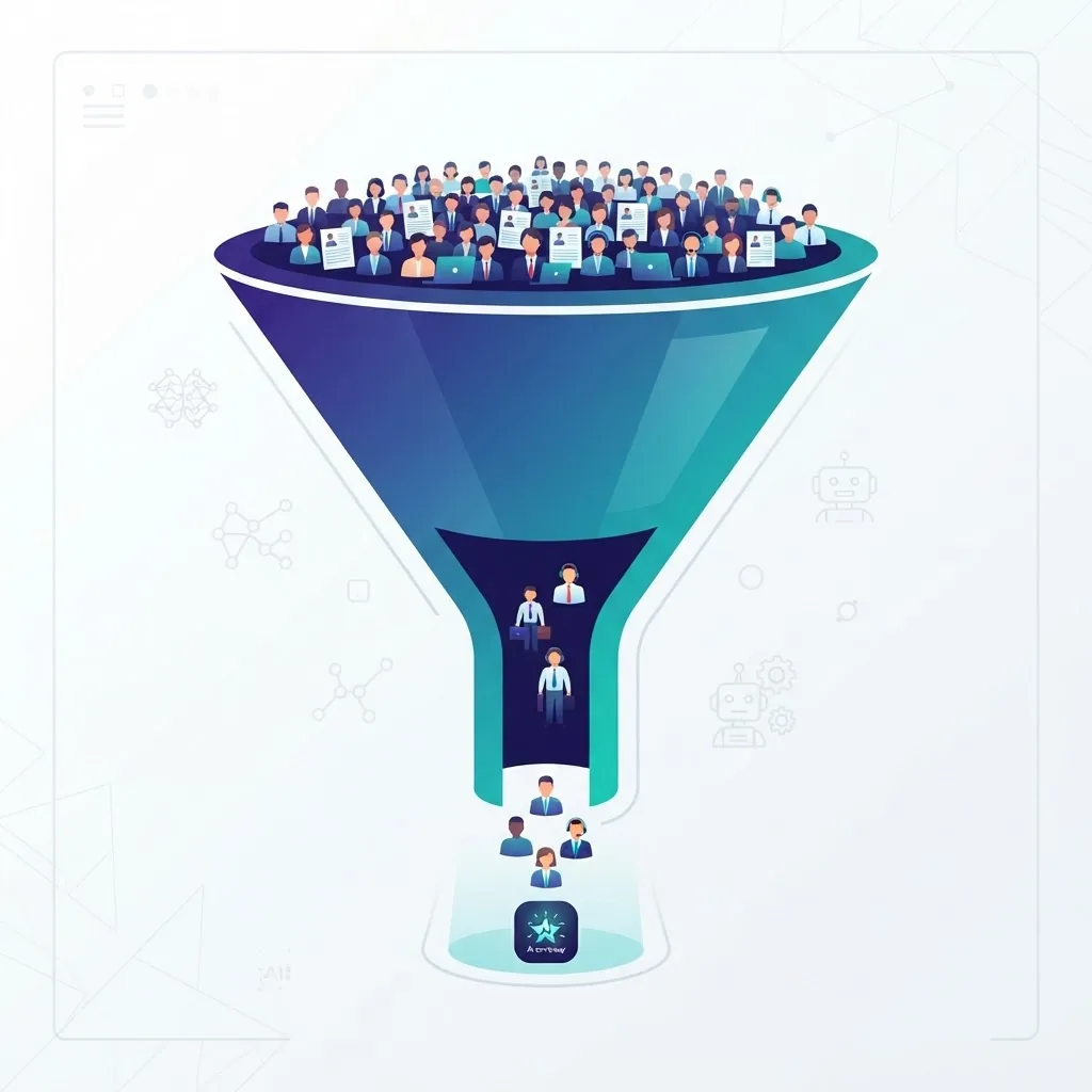 Hiring funnel bottleneck at an AI company