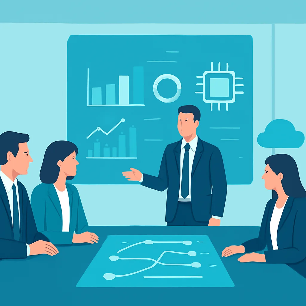 AI compute policy business strategy meeting