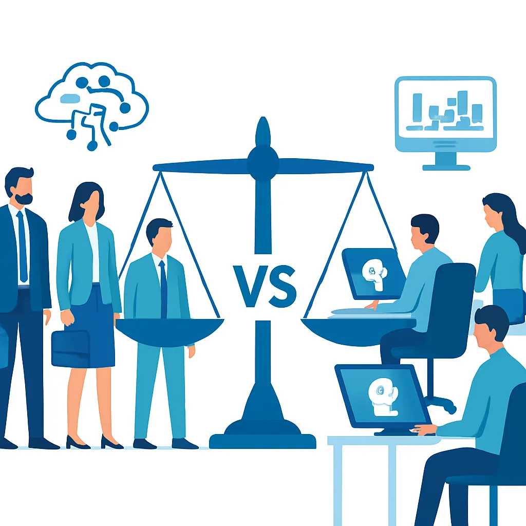 AI consultants vs in-house teams overview