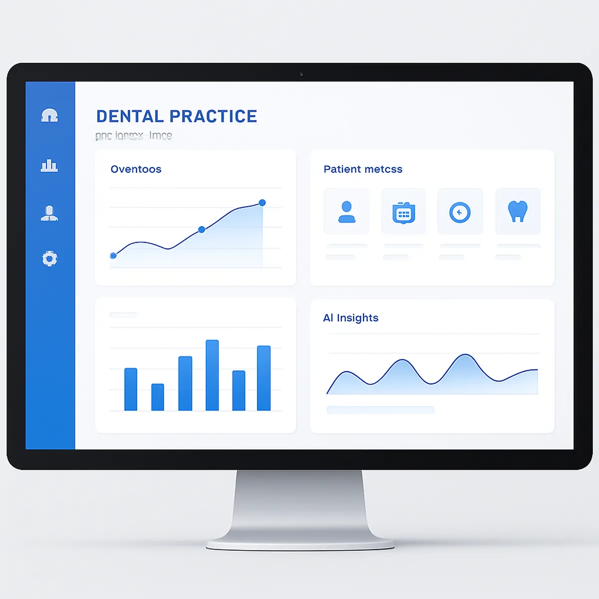 AI dental practice analytics dashboard