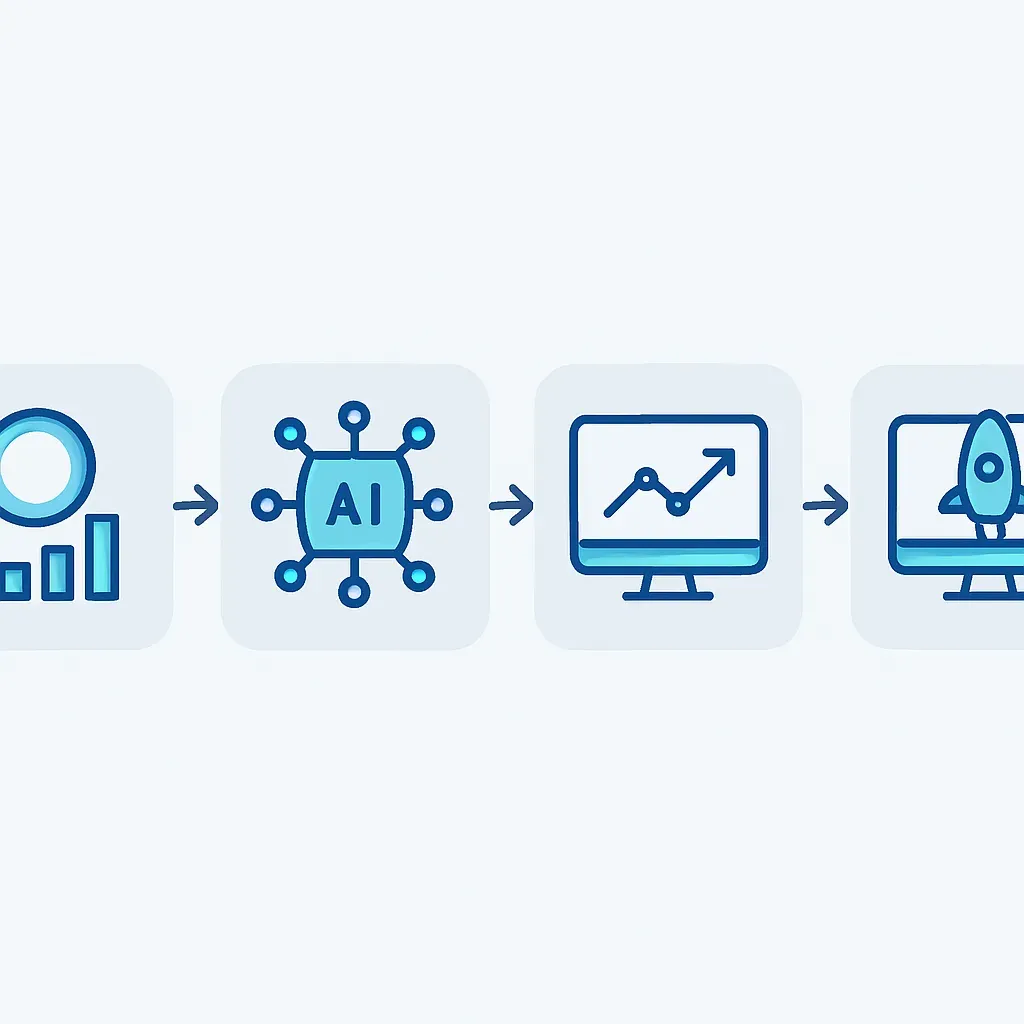 AI development process workflow diagram