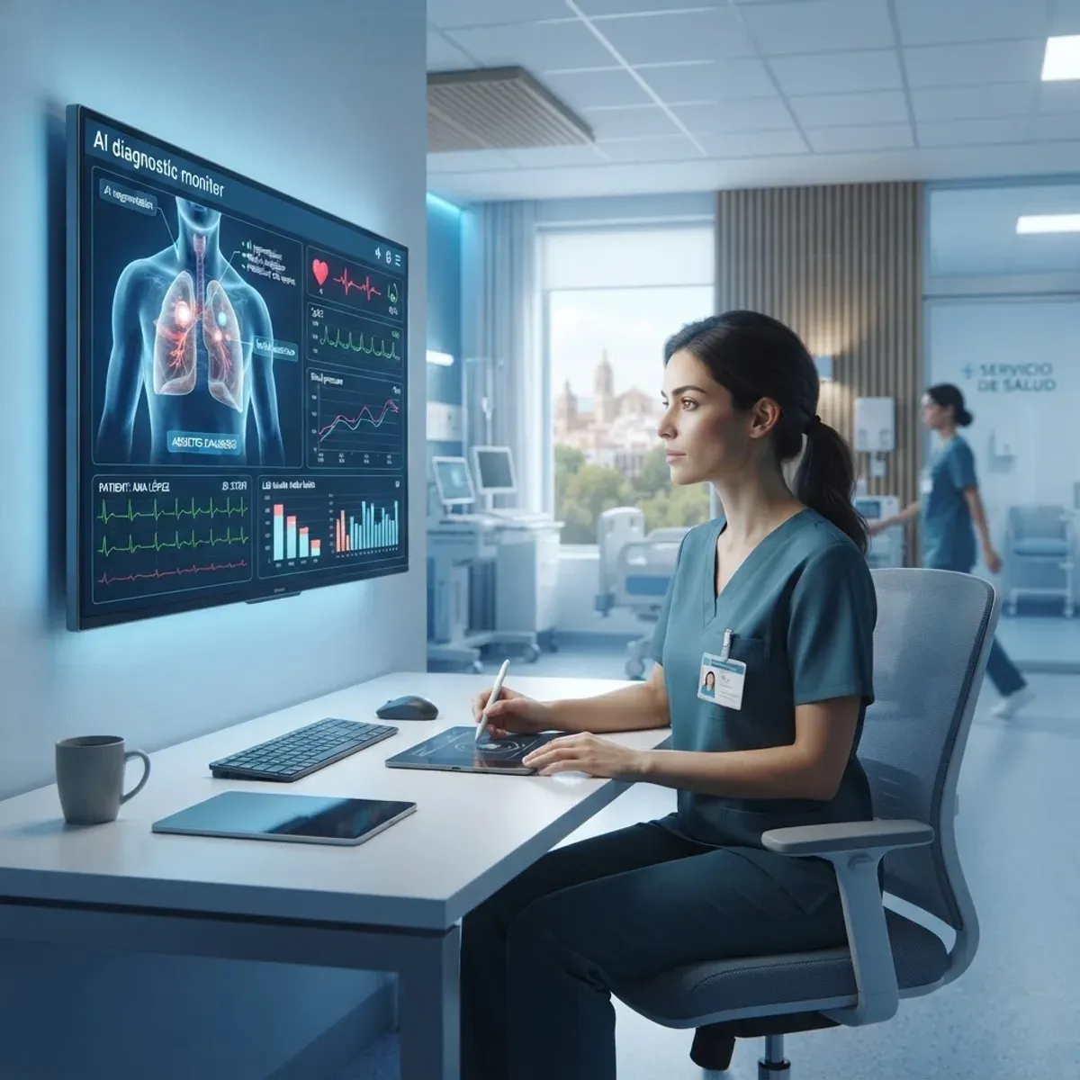 AI-assisted diagnostics in a Spanish hospital