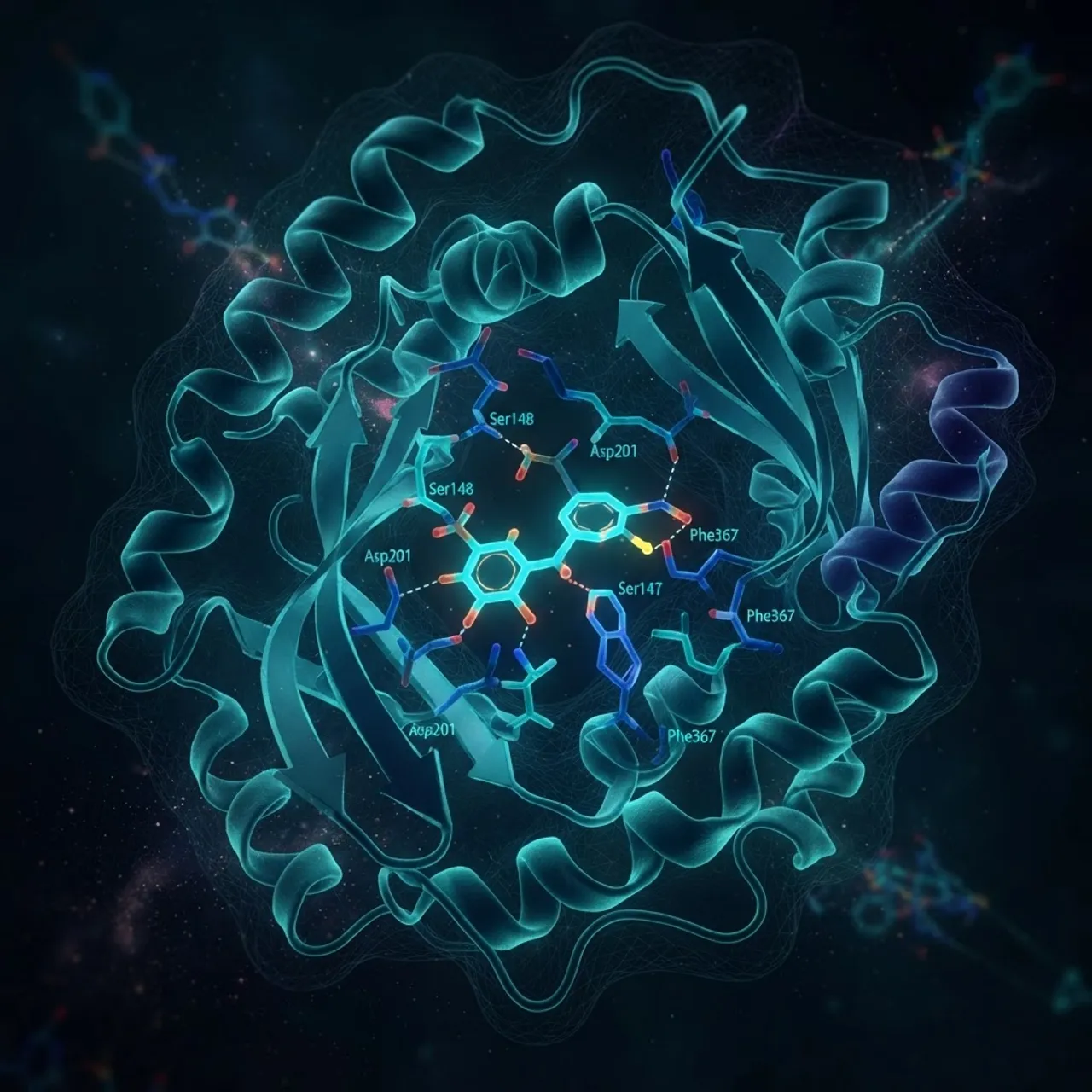 AI drug discovery protein structure prediction