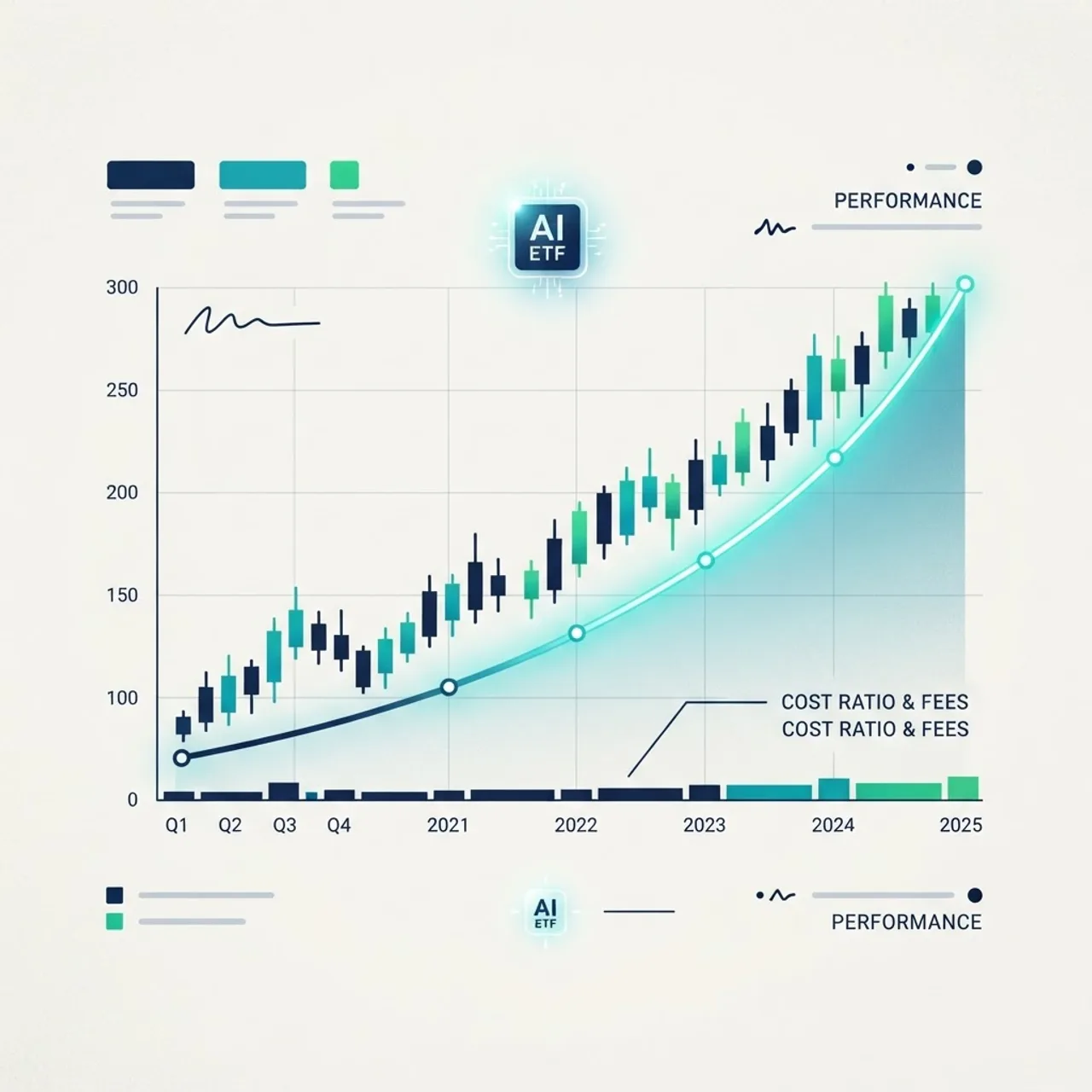 AI ETF performance and costs