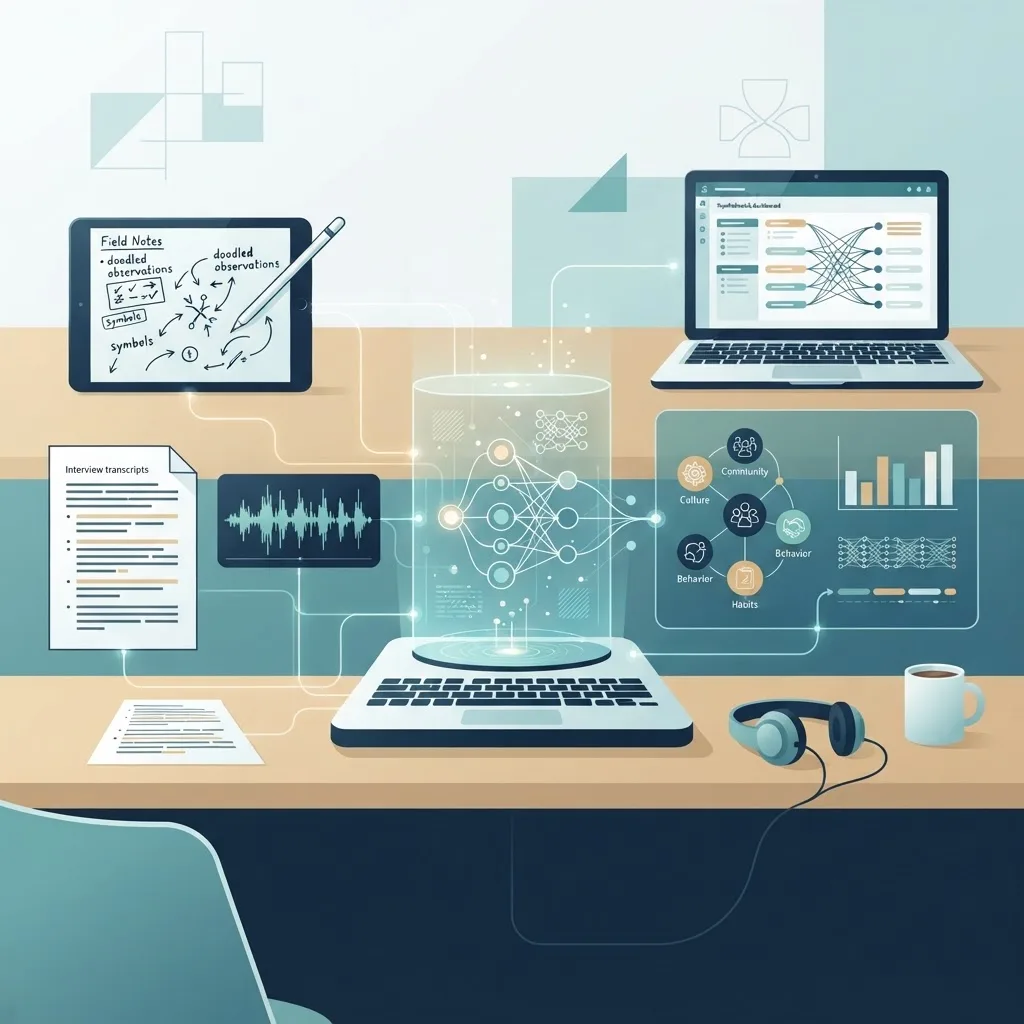 AI-enhanced ethnographic research methods