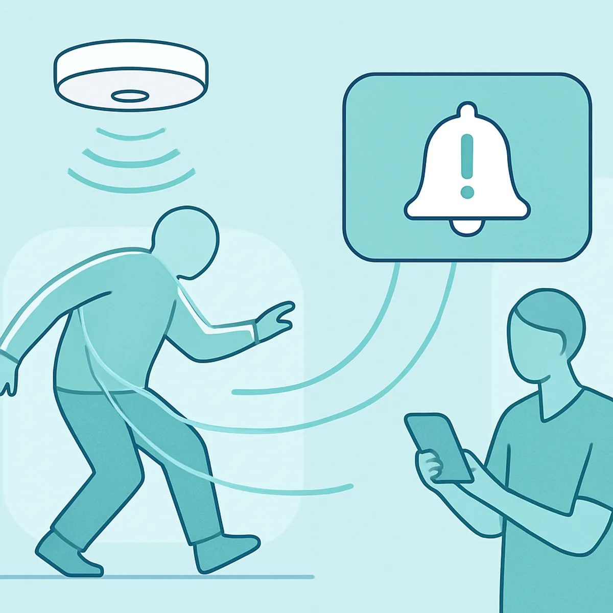 AI fall detection and elderly safety
