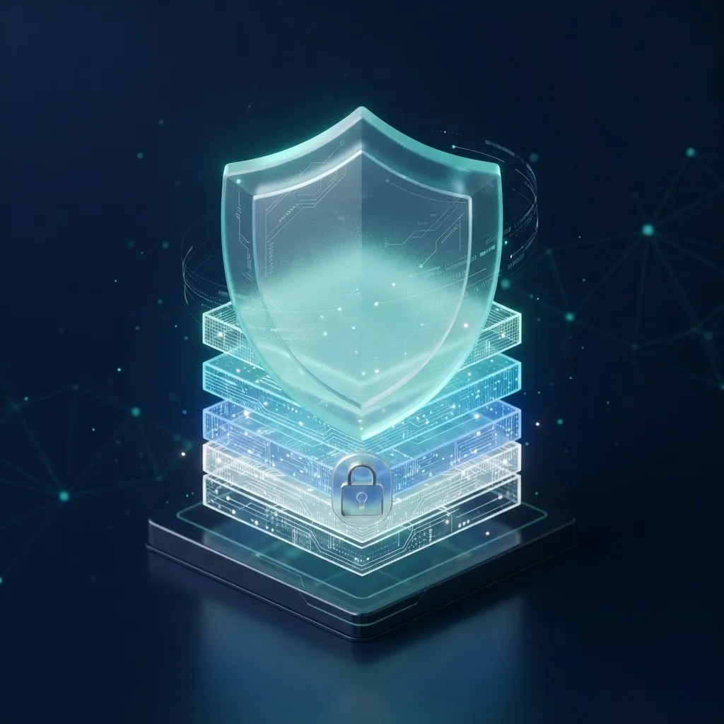 AI governance and data privacy controls illustration