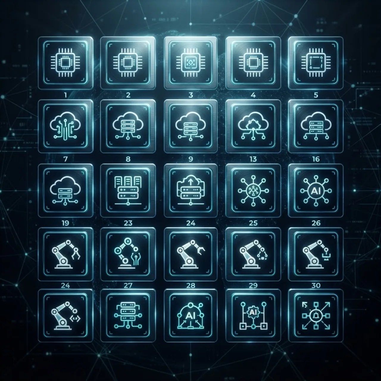 AI index holdings and components