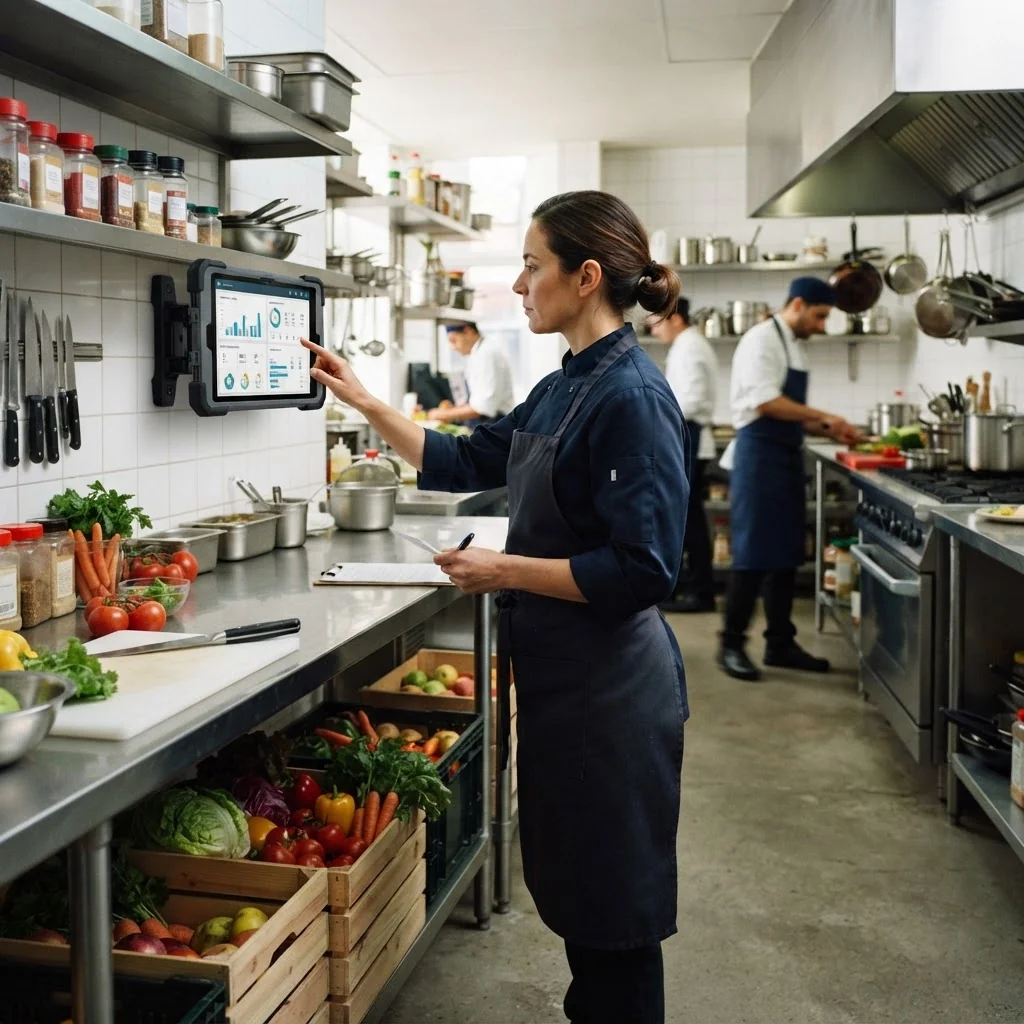 AI kitchen inventory and waste reduction