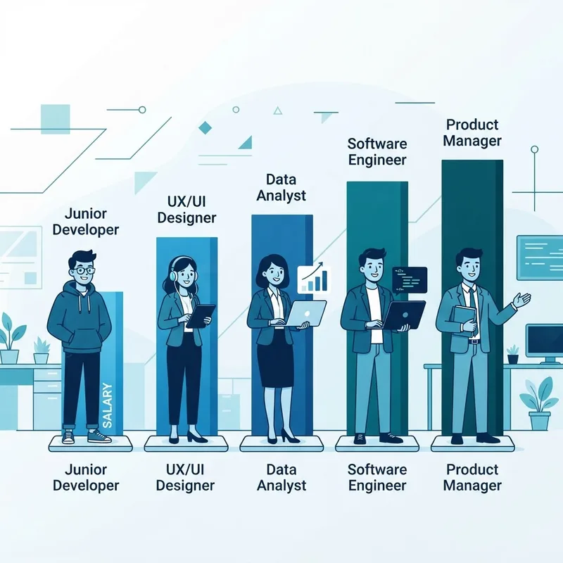 AI manager salary compared to related tech roles