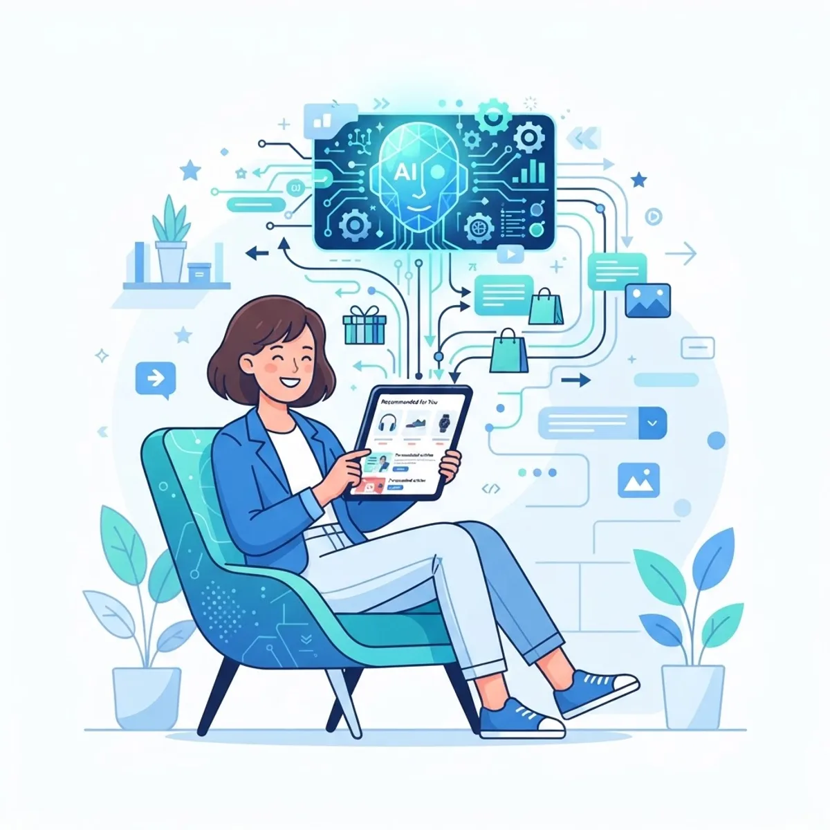 AI marketing personalization delivering tailored content