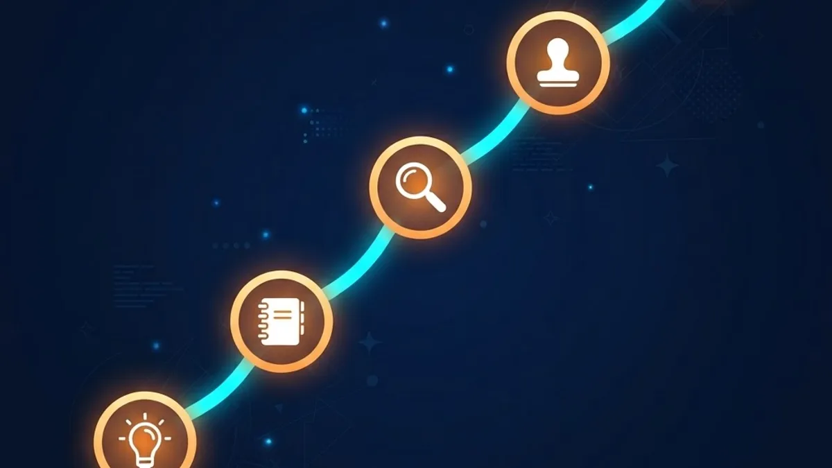 AI patent filing process steps