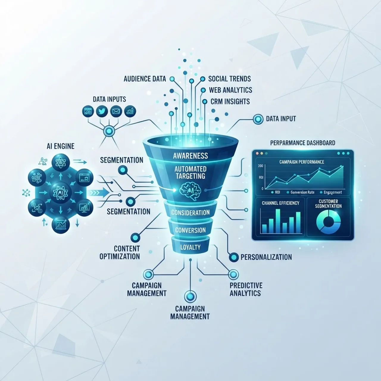AI-powered marketing strategy concept for Kansas City businesses