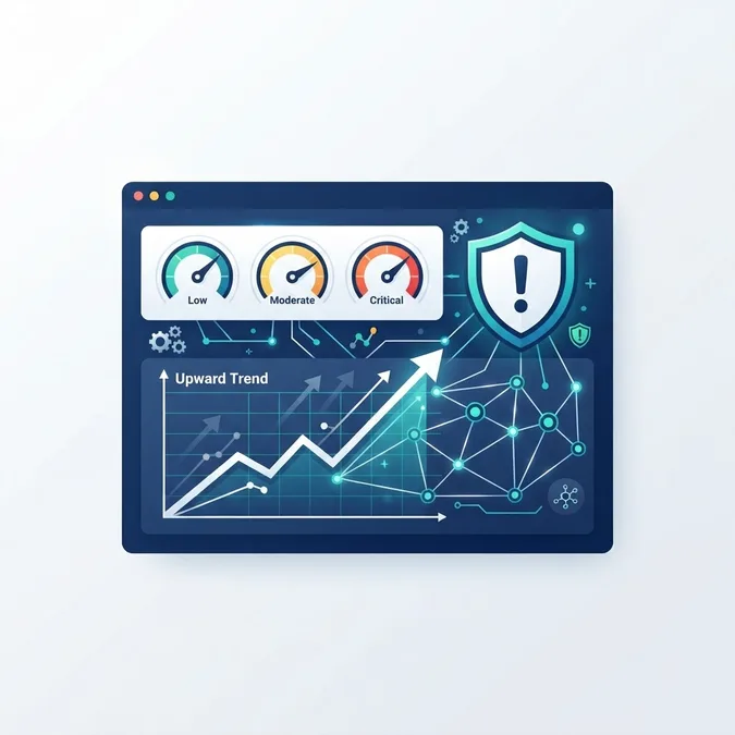 AI risk management dashboard for business