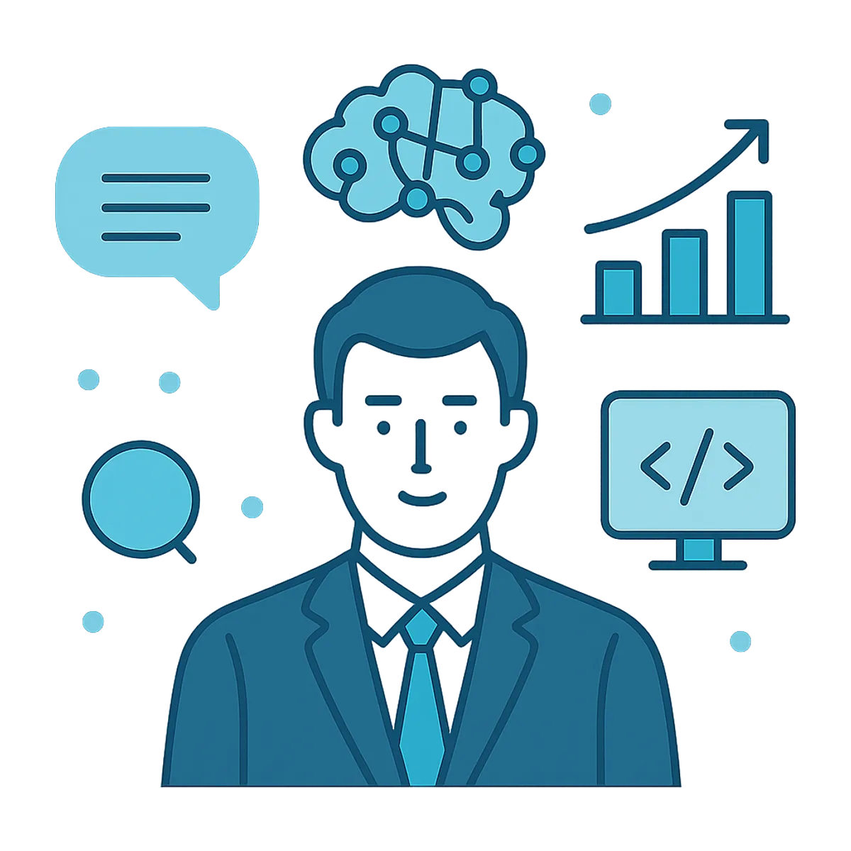 Key skills of top AI sales talent