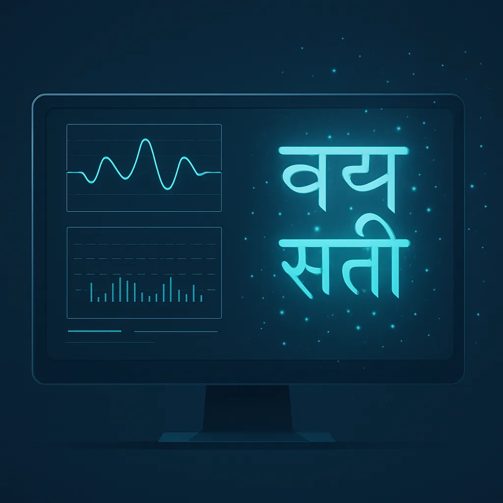 AI processing and analyzing the Sanskrit language