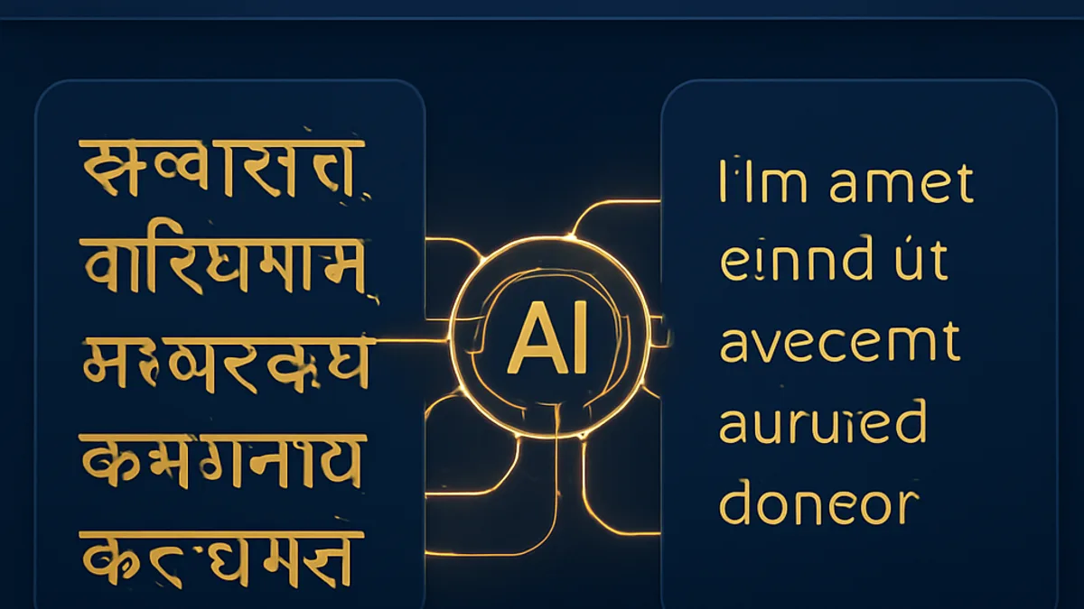 AI-powered Sanskrit translation tool bridging script and modern text