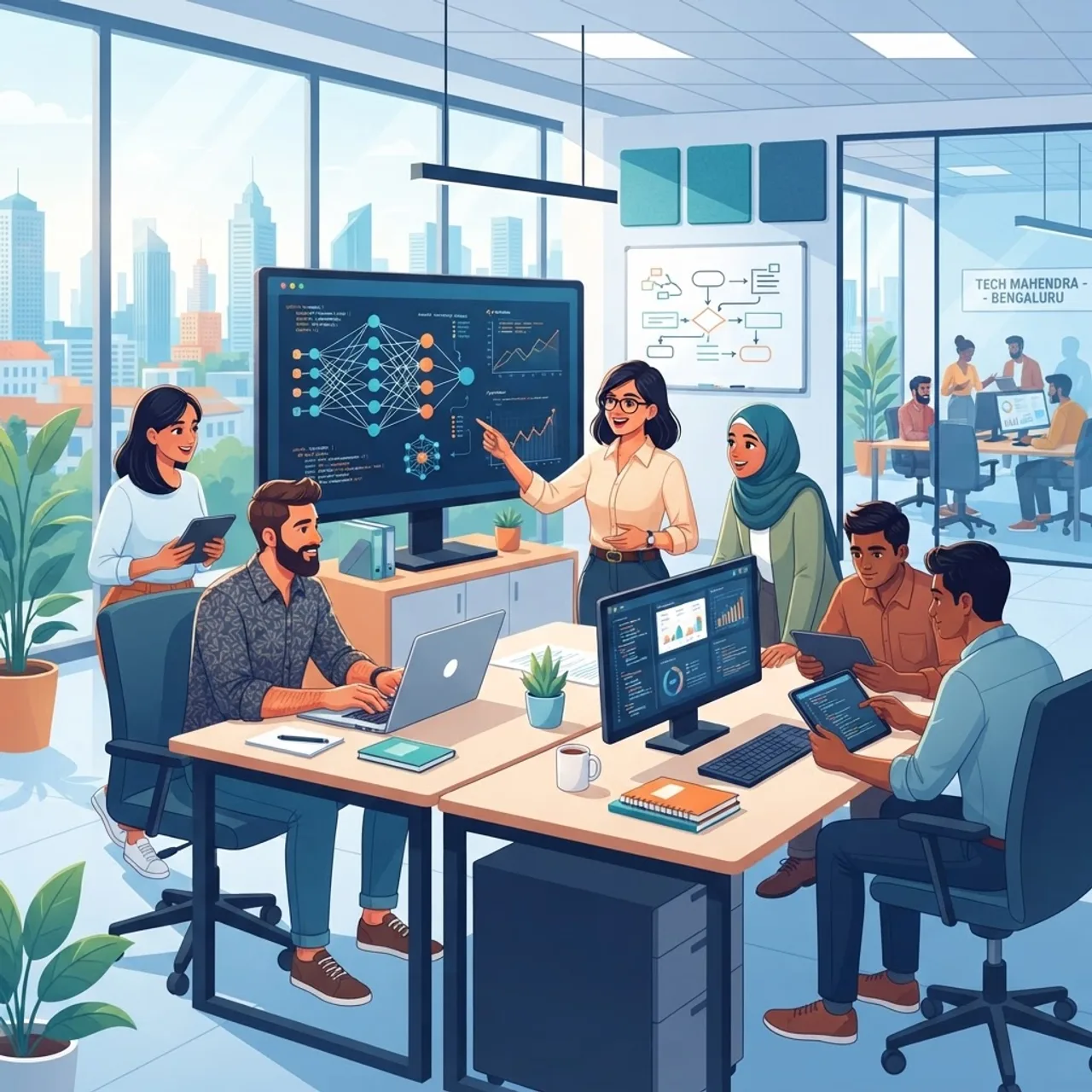 AI software development team in India