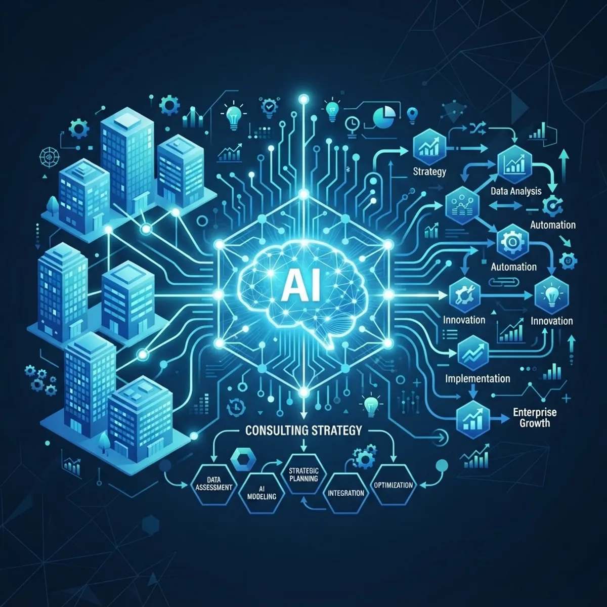AI strategy consulting for enterprise businesses