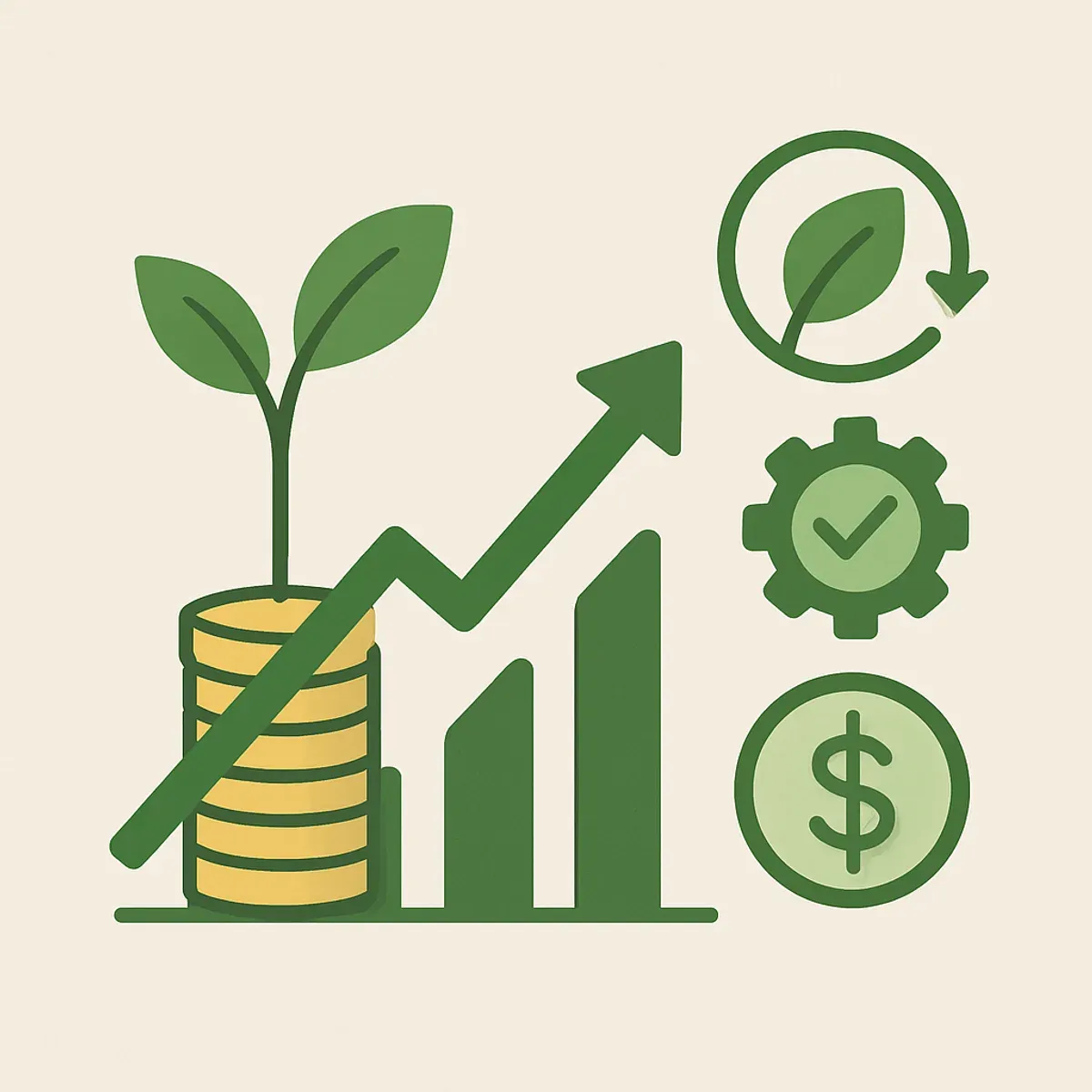 Sustainability ROI results and savings growth