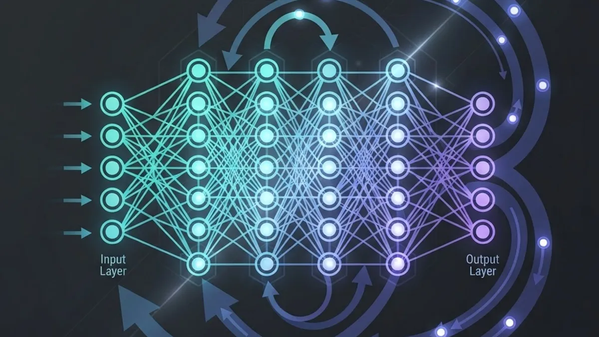 AI training feedback loop returning corrected signals