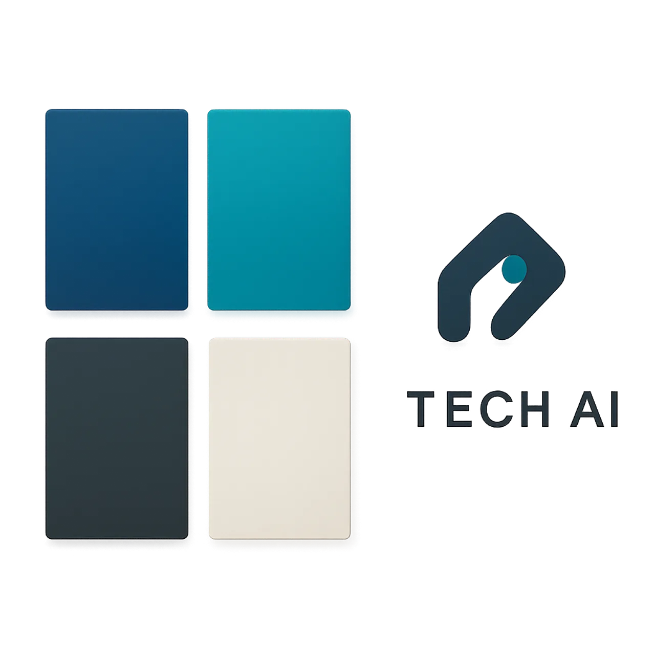 AI2 logo brand color palette swatches