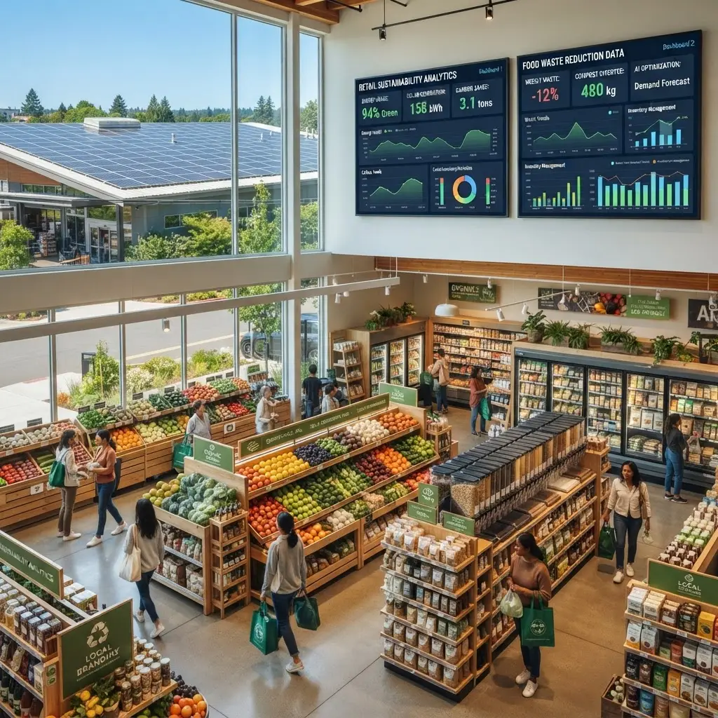 AI sustainability analytics and energy management at Aldi Nord stores