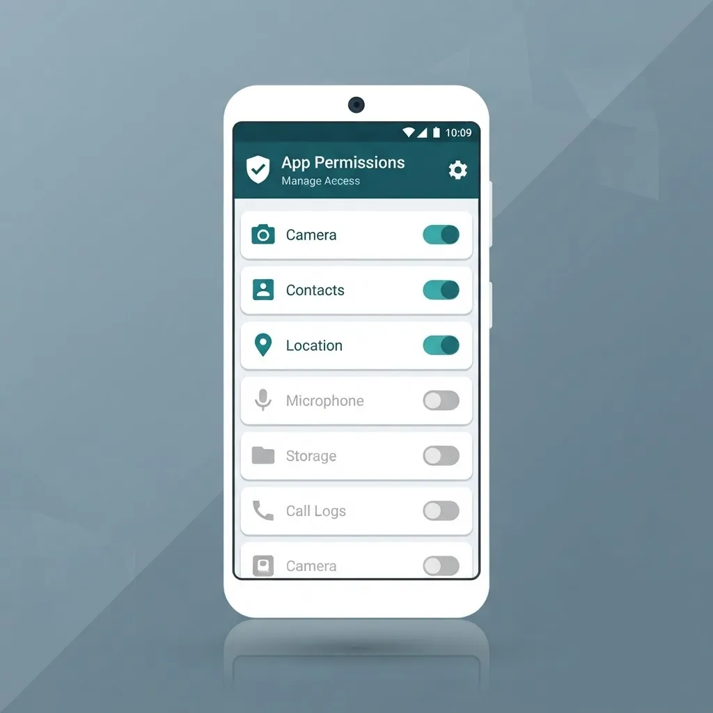 Reviewing Android app permissions for security