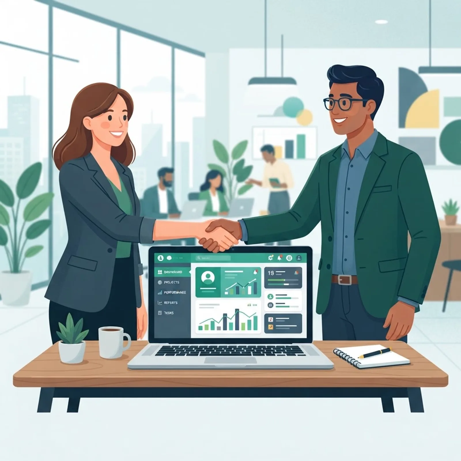 Long-term Android development partnership model