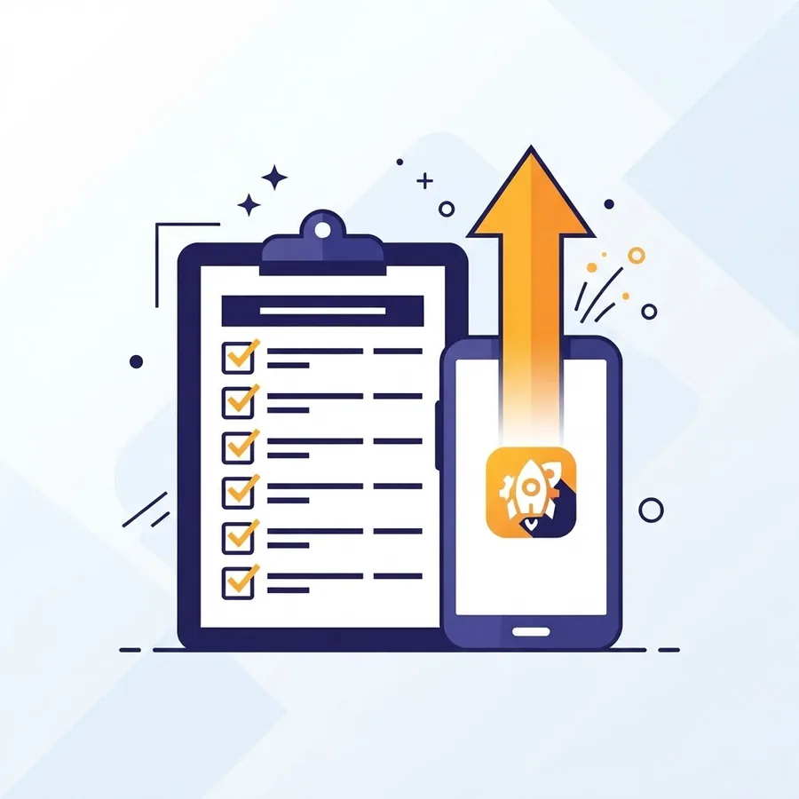 App launch timeline checklist