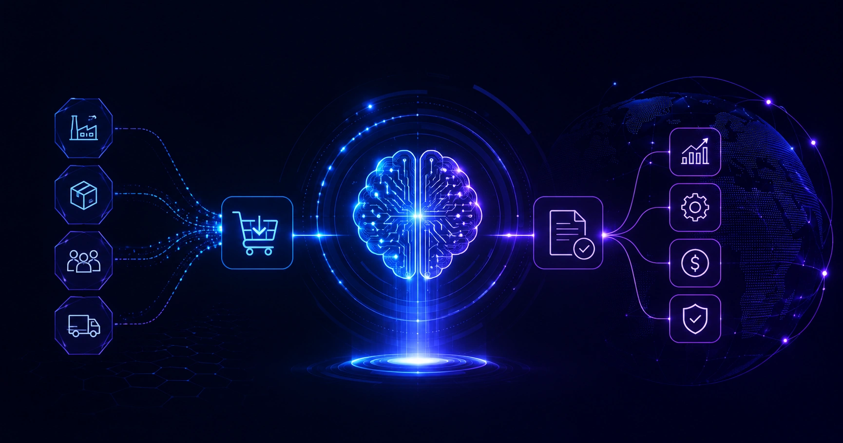 Artificial intelligence transforming digital procurement overview