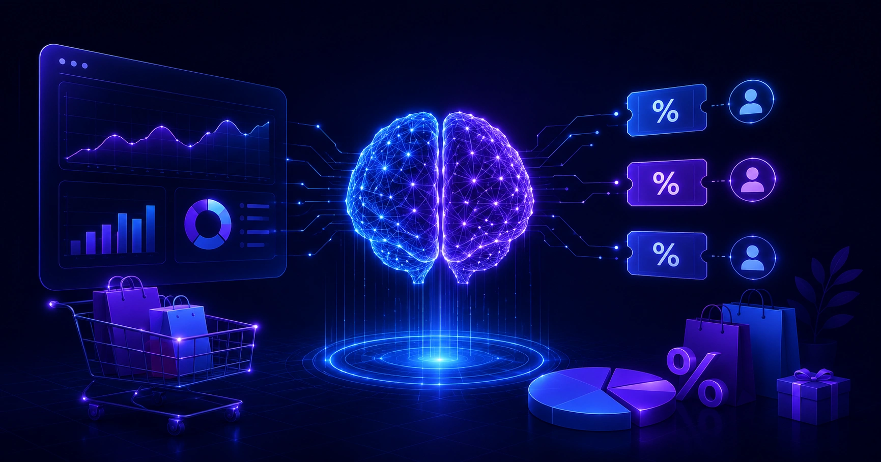 AI dynamic discount management software dashboard