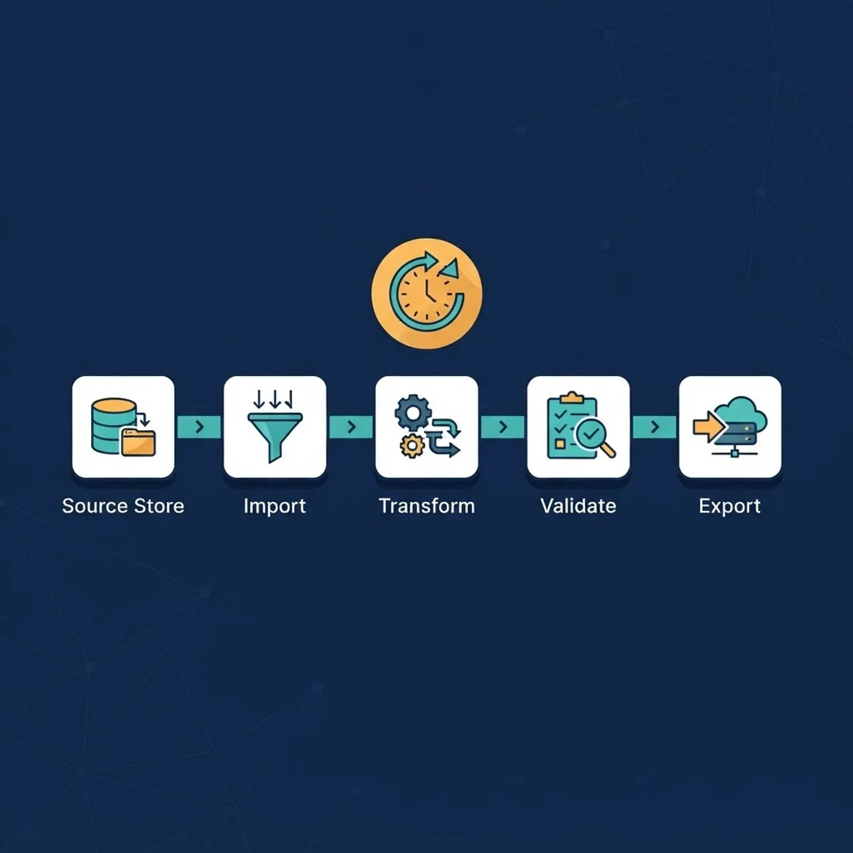 Automated feed sync workflow