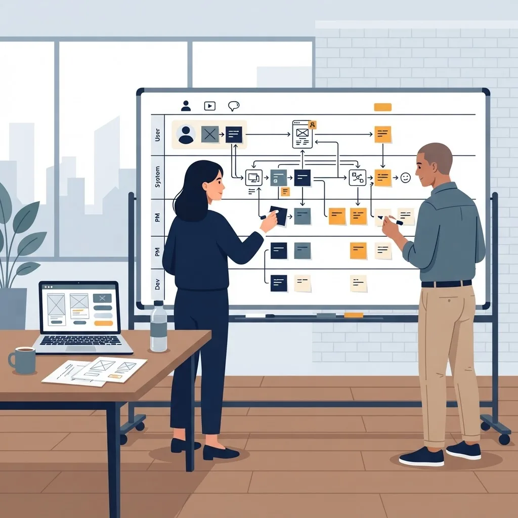 B2B web app discovery and requirements workshop