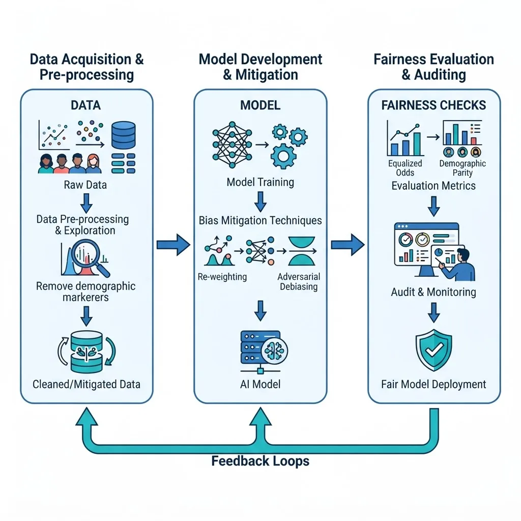 AI bias mitigation framework