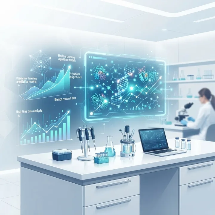 Predictive analytics and machine learning in biotech