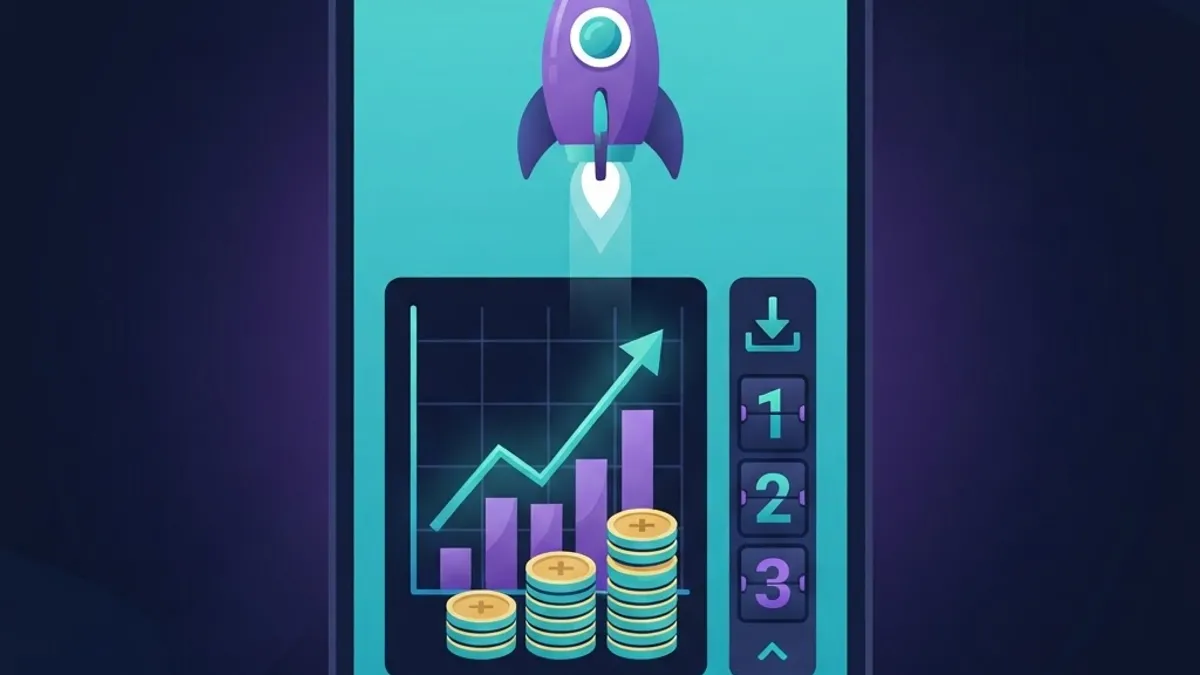 BitLife app launch revenue growth chart