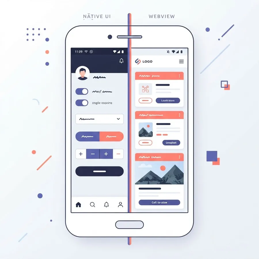 Blazor hybrid mobile UI patterns